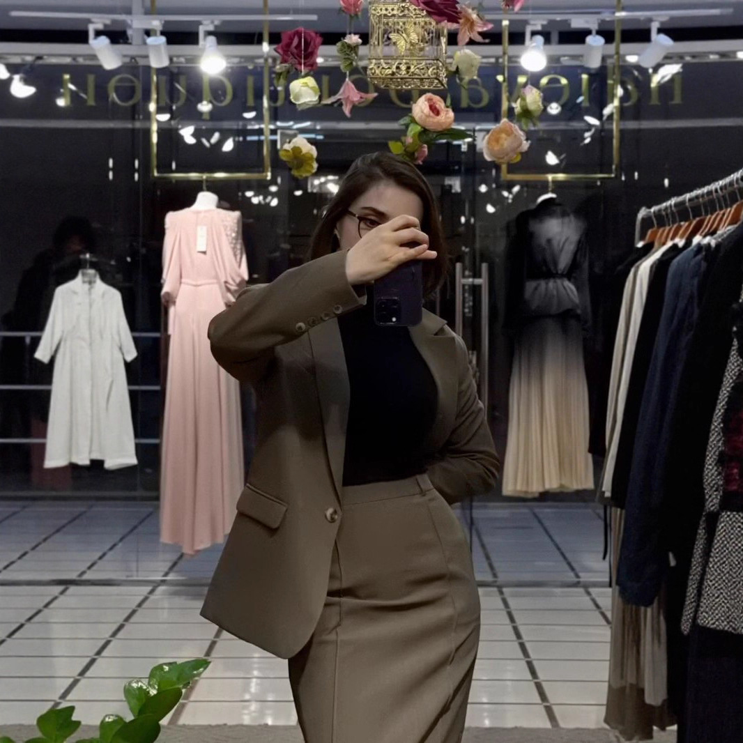 Women'S Fashion Blazer - Allingentle Komplet Spódnico-Koszulowy Damski 2-częściowy Zestaw