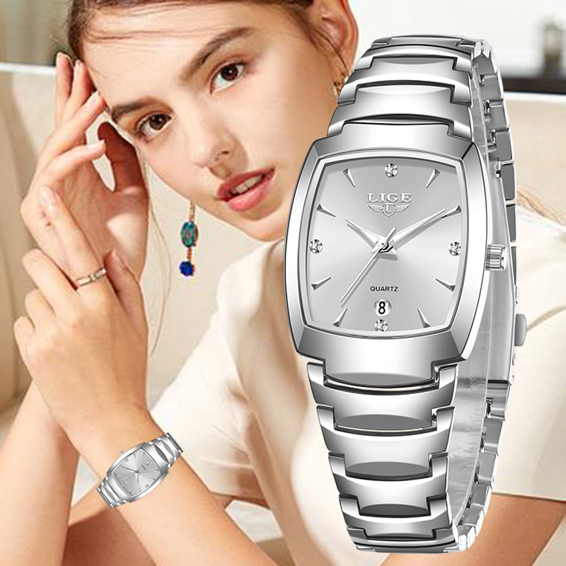 Fashion Women Watch - LIGE 2026 nowy damski zegarek biznesowy
