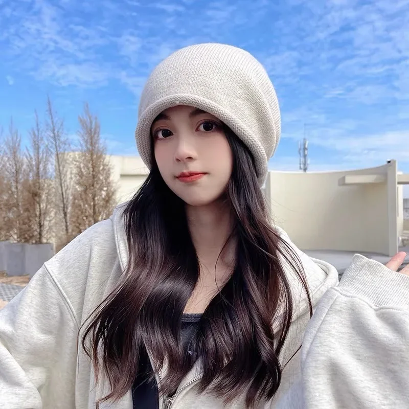 Women'S Fashion Hats - Dzianinowe czapki typu beanie damskie zimowe