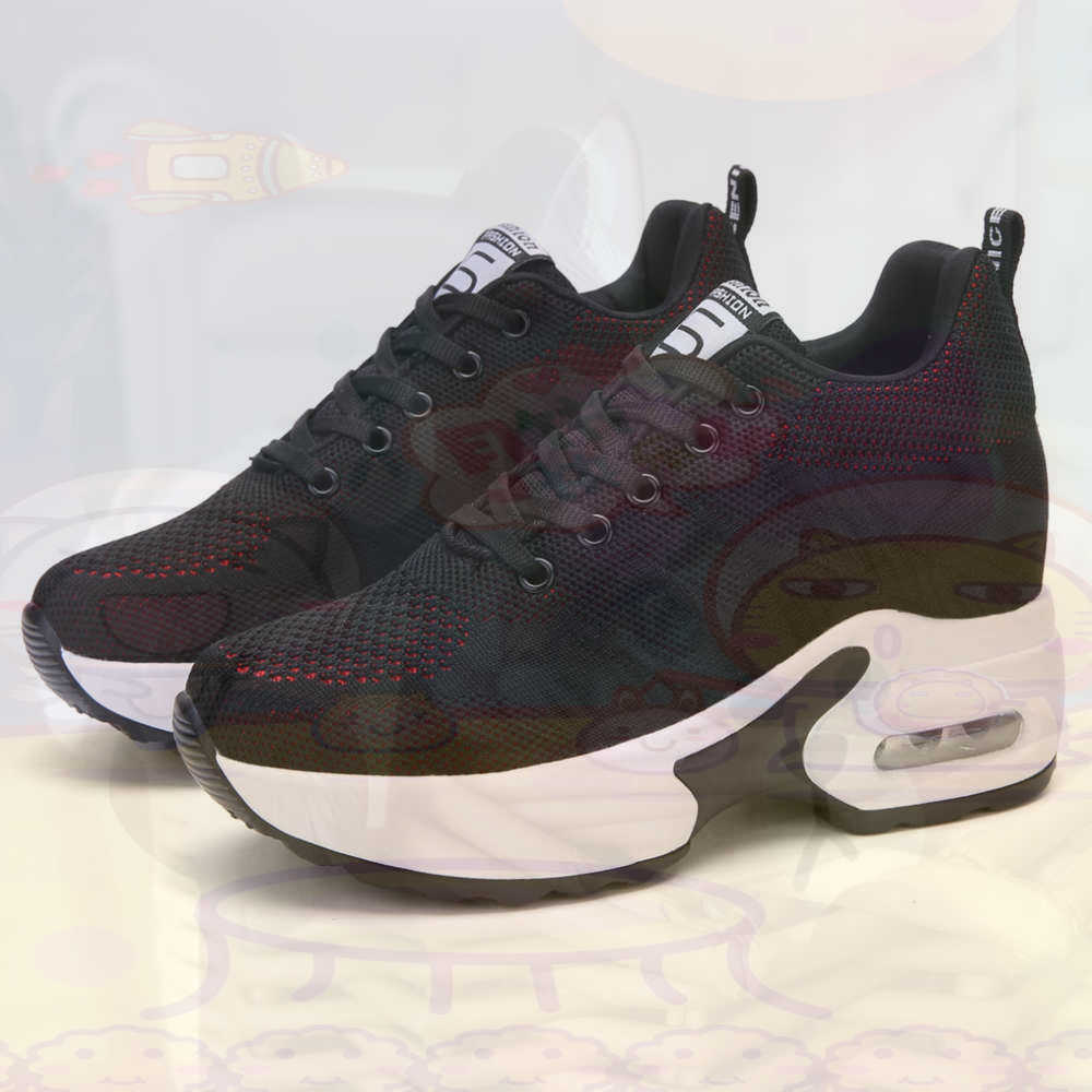 Women Fashion Over 50 - Czerwony Rozmiar 36 Buty Kobieta Tenis