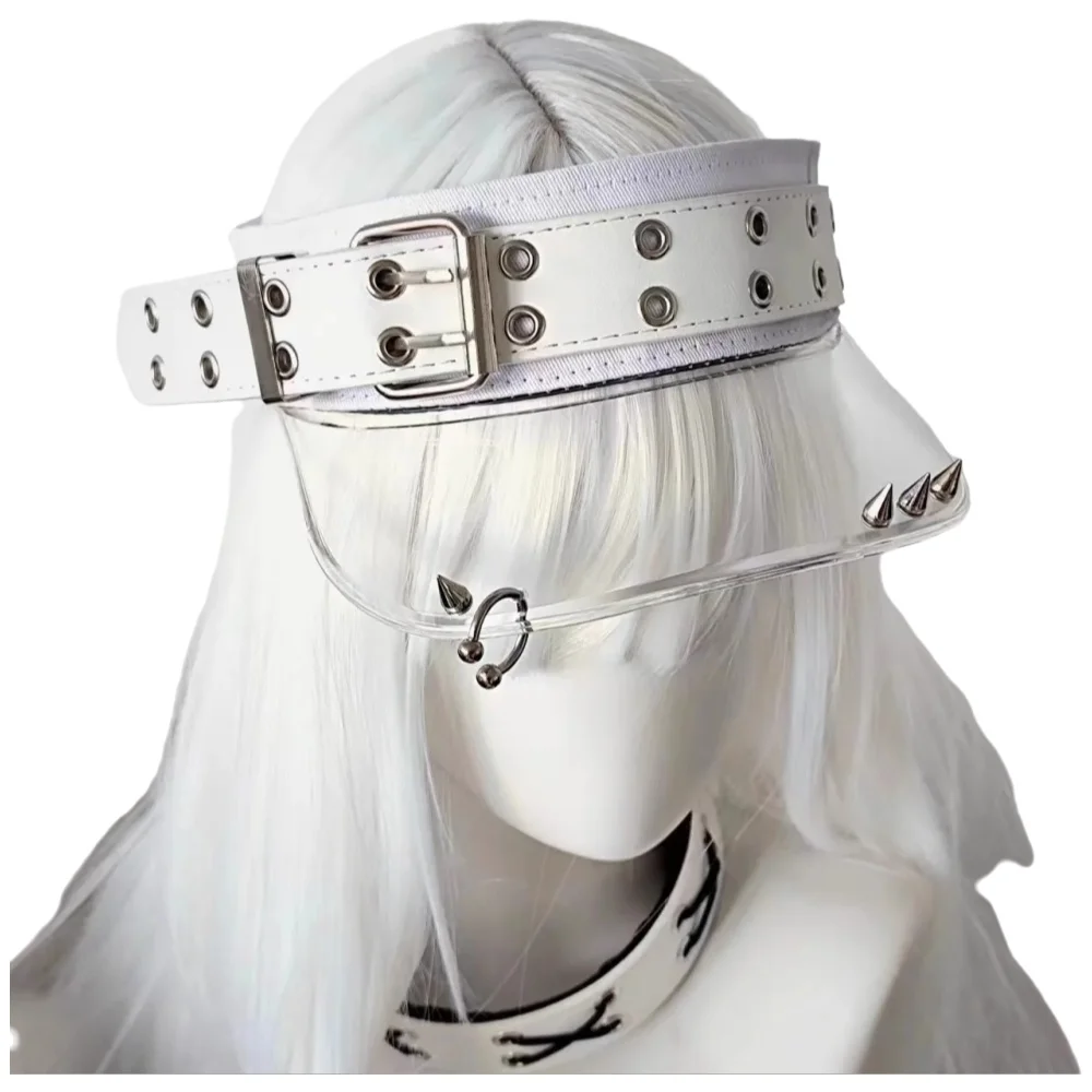 Women'S Fashion Hats - Punkowa, futurystyczna czapka bejsbolówka z otwartą