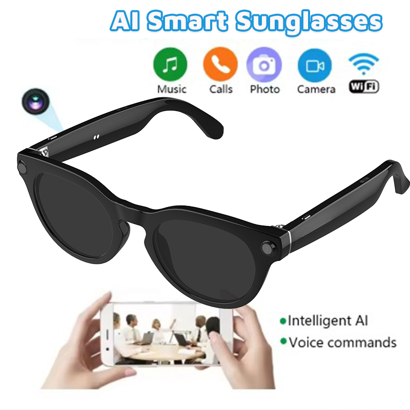 Women Fashion Video - Okulary przeciwsłoneczne Bluetooth AI Smart Camera