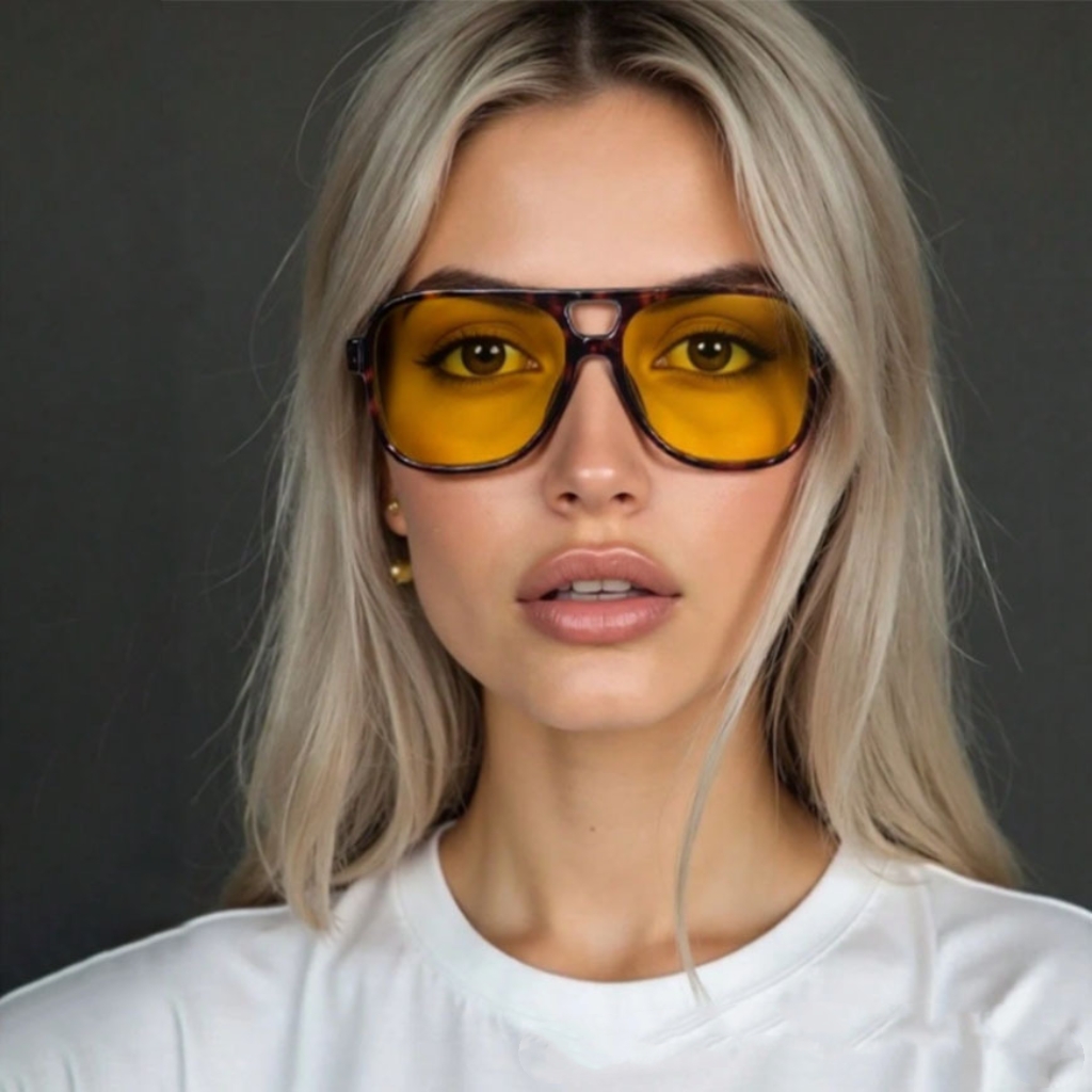 Women'S Fashion Eyeglass Frames - Nowe Klasyczne Okulary Przeciwsłoneczne Pilotki z