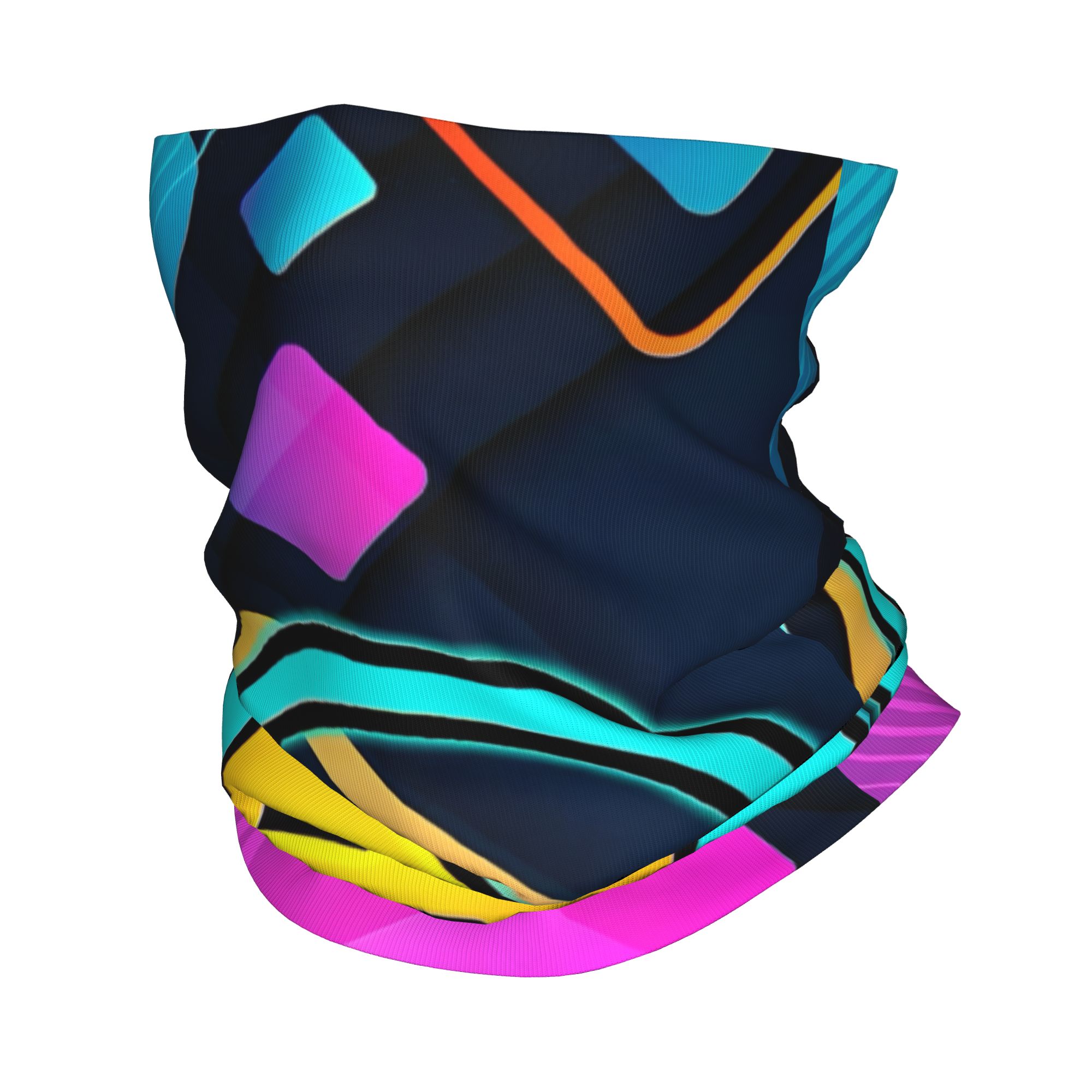 Women Fashion Video - Geometry Dash Bandana Ochraniacz na Szyję