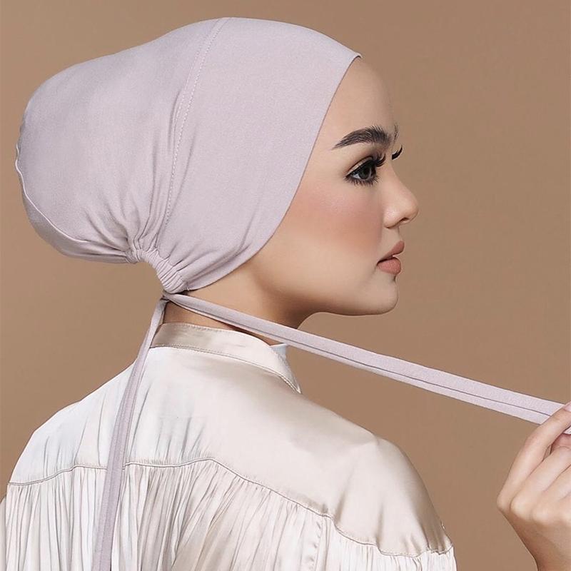 Women'S Fashion Hats - Nowa Miękka Modalowa Muzułmańska Czapka Turbanowa