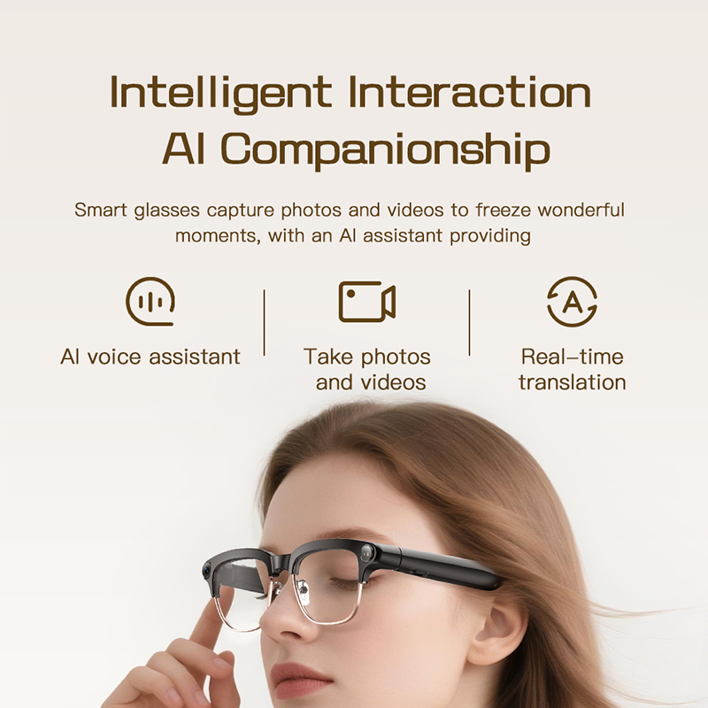 Inteligentne okulary modowe z  – Women Fashion Video recenzja i cena
