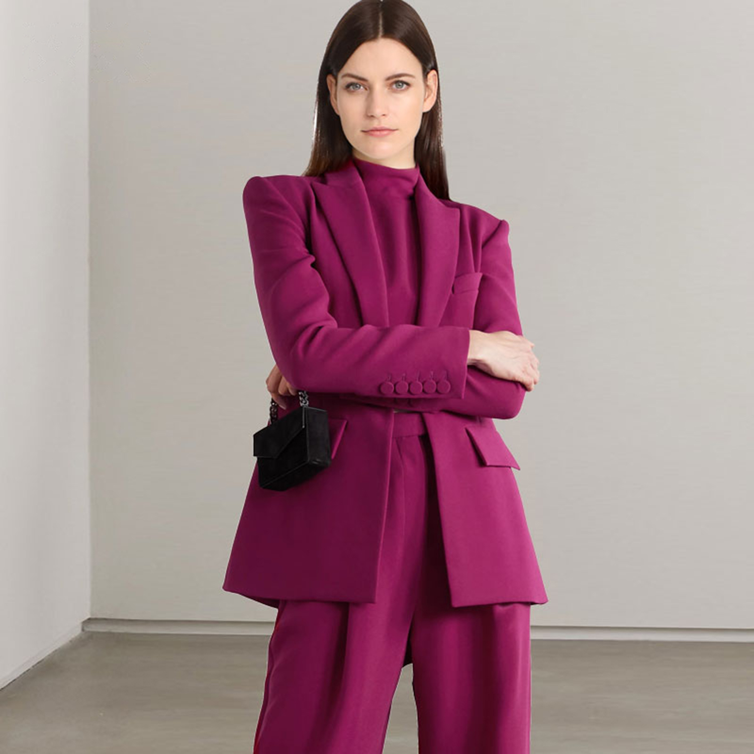 Damski dwuczęściowy garnitur b – Women'S Fashion Blazer recenzja i cena