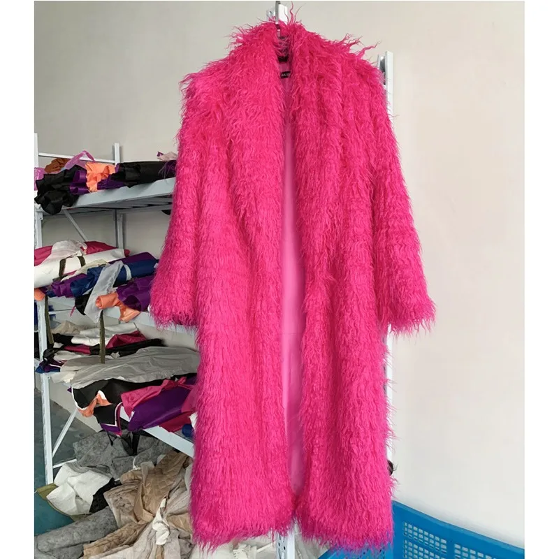 Damski długi płaszcz ze sztucz – Women Fashion Over 50 recenzja i cena