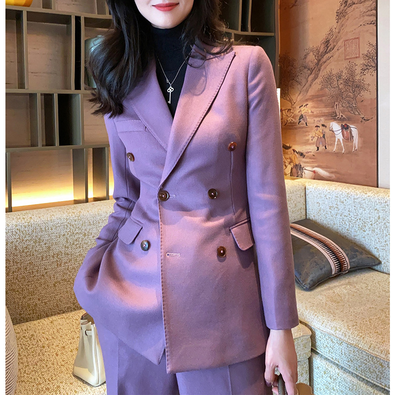 Allingentle Fioletowy Damski G – Women'S Fashion Blazer recenzja i cena