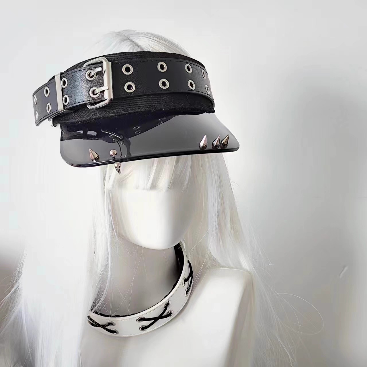 Punkowa, futurystyczna czapka  – Women'S Fashion Hats recenzja i cena