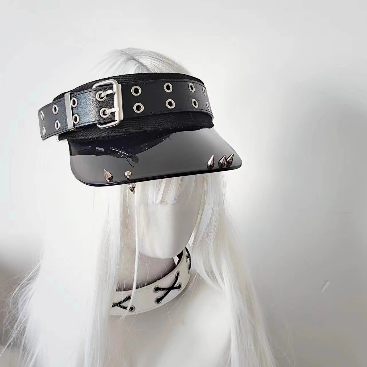 Punkowa, futurystyczna czapka  – Women'S Fashion Hats recenzja i cena