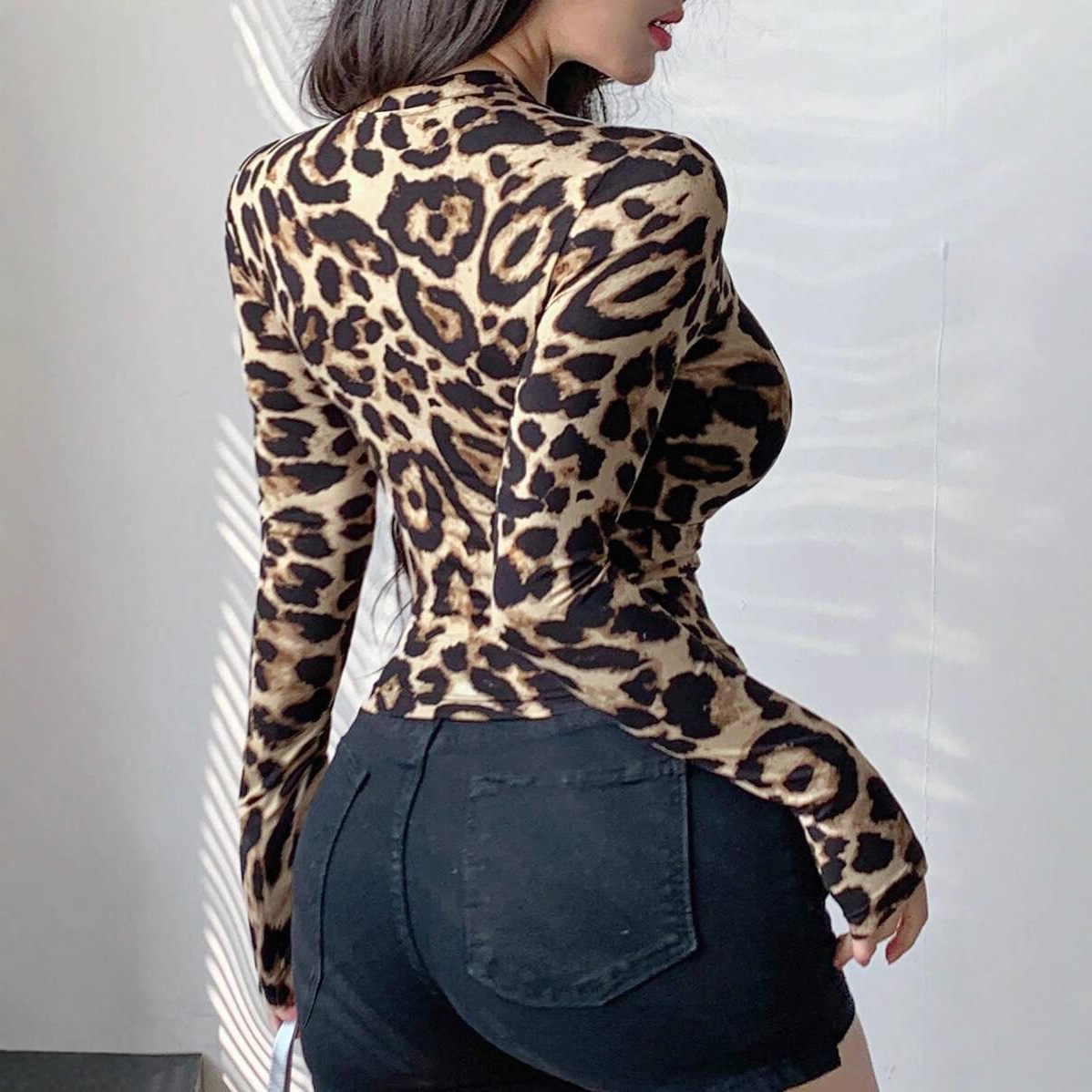 Damska kurtka crop top z długi – Women Fashion Jackets recenzja i cena