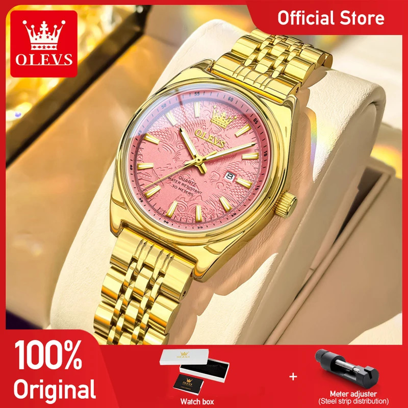 OLEVS Nowy Zegarek Damski 3703 – Fashion Women Watch recenzja i cena