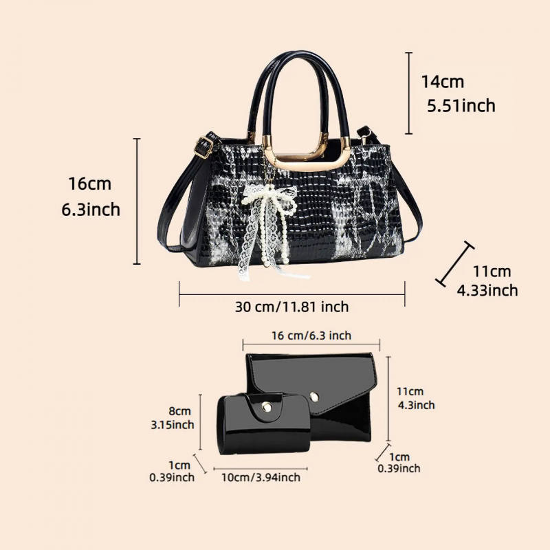 Zestaw torebek damskich, wiecz – Crossbody Bag Women recenzja i cena