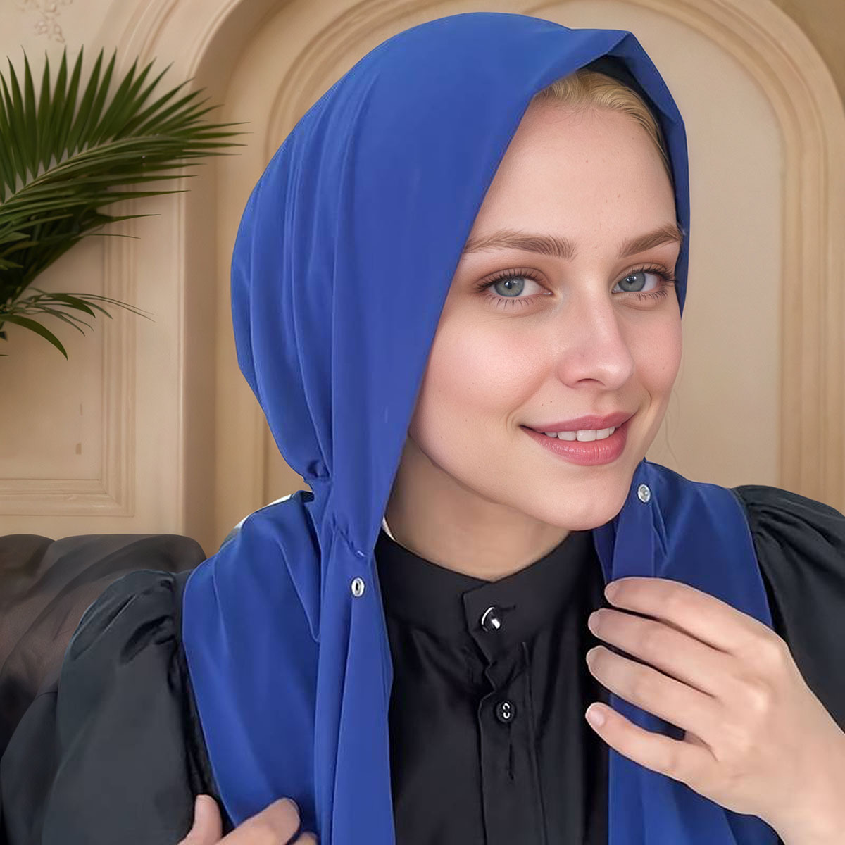 Muzułmańska moda, prosta, jedn – Women'S Fashion Hats recenzja i cena